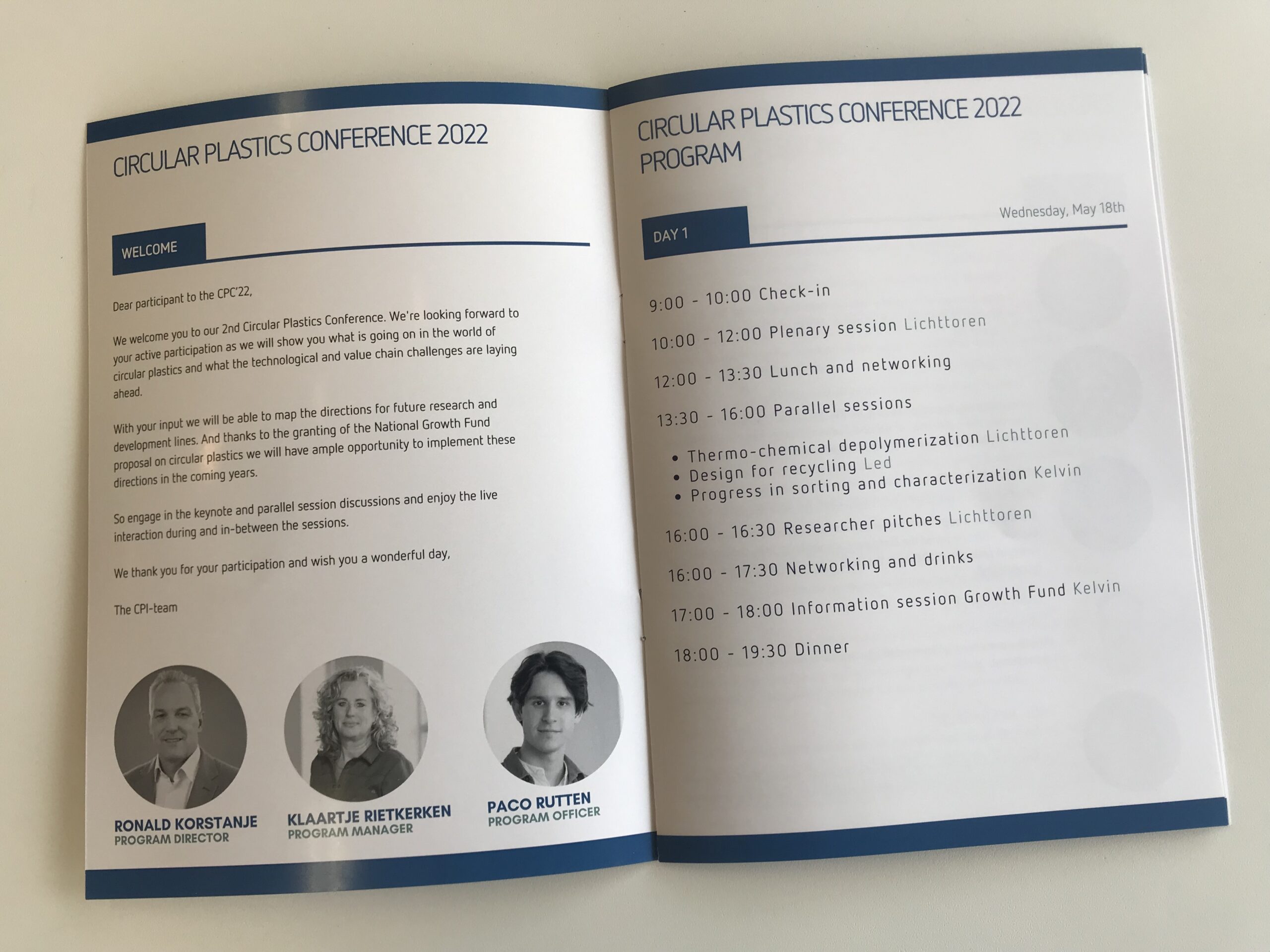 Program Circular Plastics Conference 2024