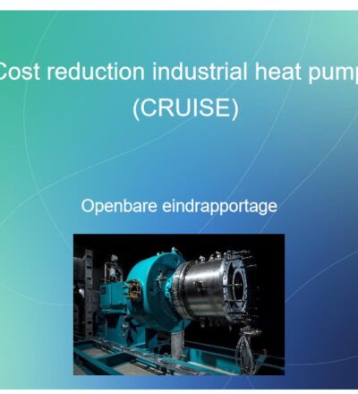 Cost reduction industrial heat pumps (CRUISE)