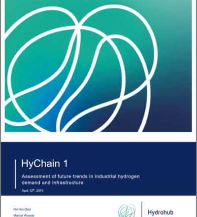 HyChain 1: Assessment of future trends in industrial hydrogen demand and infrastructure