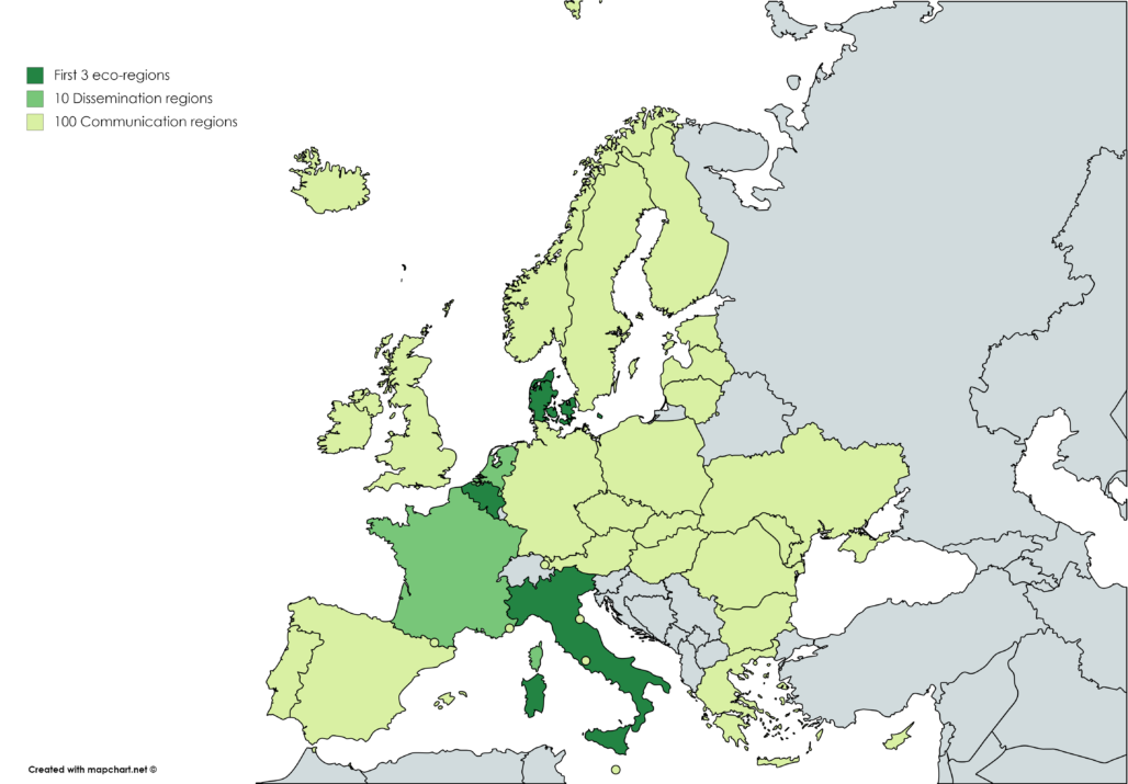 eco-regions map