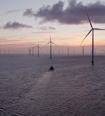 windmolens op de noordzee