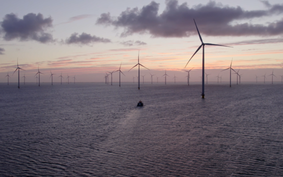 windmolens op de noordzee