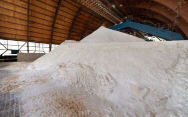 Salt storage at Nobian